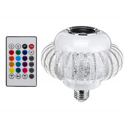 LED RGB Bulb Bluetooth Speaker with Remote Control