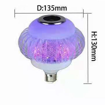 LED RGB Bulb Bluetooth Speaker with Remote Control