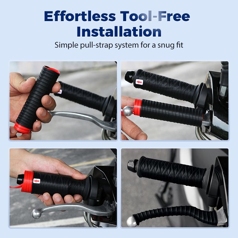 Universal Silicone Handlebar & Brake Lever Grip Covers