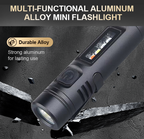 Multi-Functional Aluminum Alloy Mini Flashlight