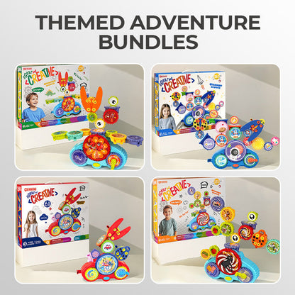 Transforming Gear Electric Building Blocks Toy