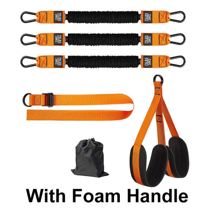 🔥Heavy-duty Pull Up Workout Band（Load capacity: 50 lbs）