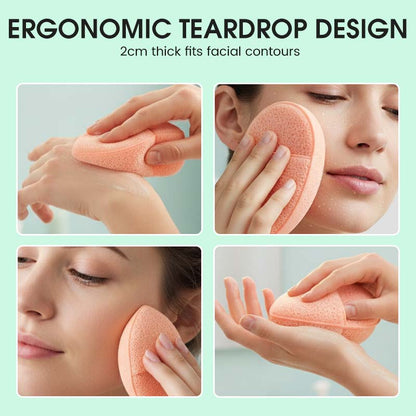 Colorful Facial Sponges with Lanyard