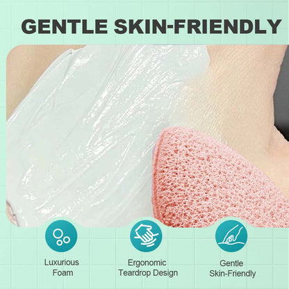 Colorful Facial Sponges with Lanyard