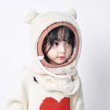 Kids' Winter Hat with Detachable Windproof Mask- Buy 2: FREE SHIPPING🛫 & 40% OFF 2nd🔥