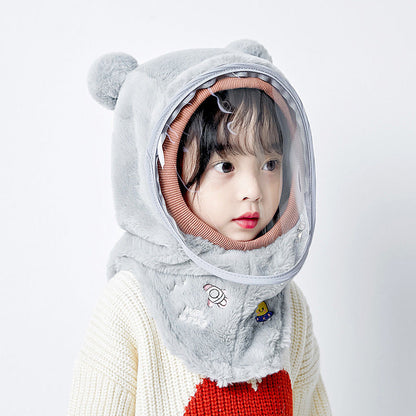 Kids' Winter Hat with Detachable Windproof Mask- Buy 2: FREE SHIPPING🛫 & 40% OFF 2nd🔥