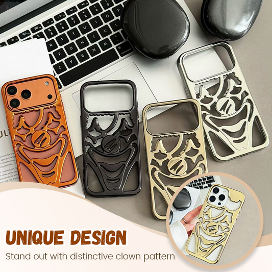 Fashion Hollow-Out Clown Case for iPhone- Buy 2: FREE SHIPPING🛫 & 40% OFF 2nd🔥