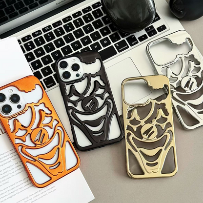 Fashion Hollow-Out Clown Case for iPhone- Buy 2: FREE SHIPPING🛫 & 40% OFF 2nd🔥