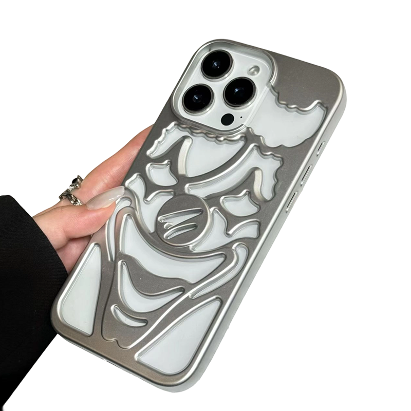 Fashion Hollow-Out Clown Case for iPhone- Buy 2: FREE SHIPPING🛫 & 40% OFF 2nd🔥