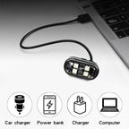 Portable Car LED Warning Light with Remote