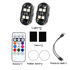 Portable Car LED Warning Light with Remote