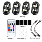Portable Car LED Warning Light with Remote