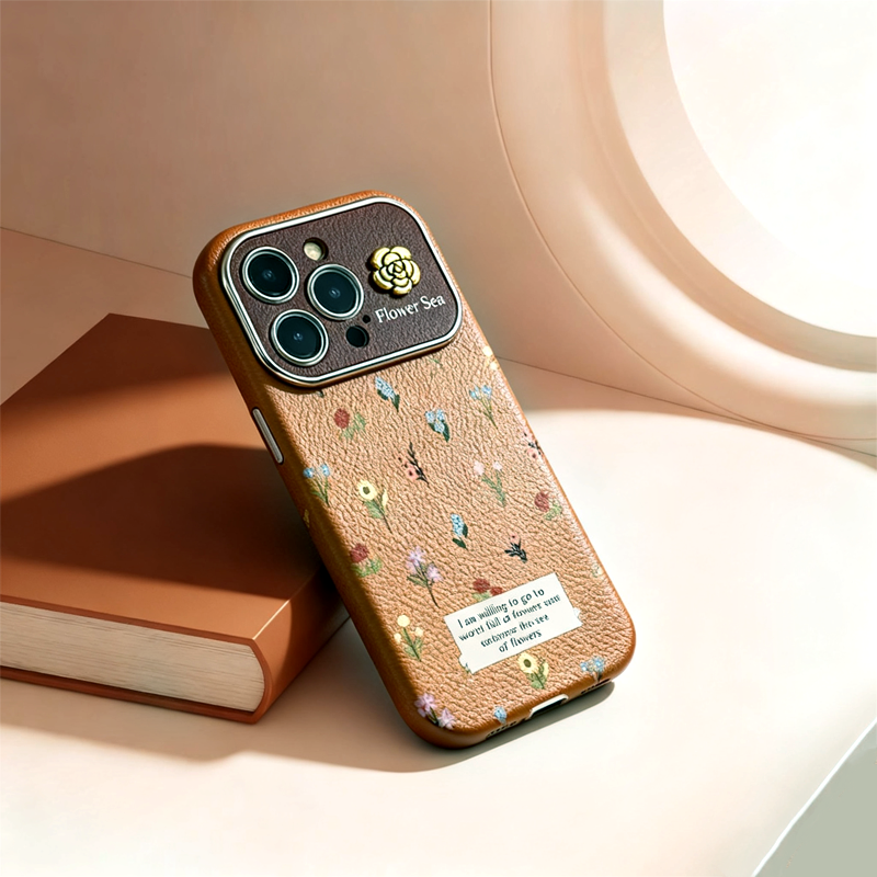 Vintage-Inspired Print Phone Case for iPhone