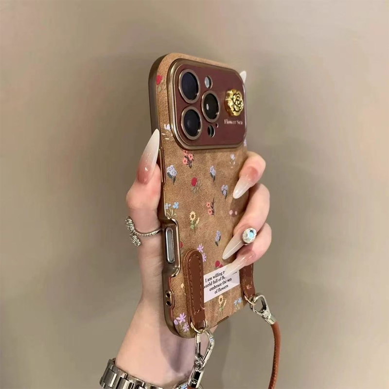 Vintage-Inspired Print Phone Case for iPhone