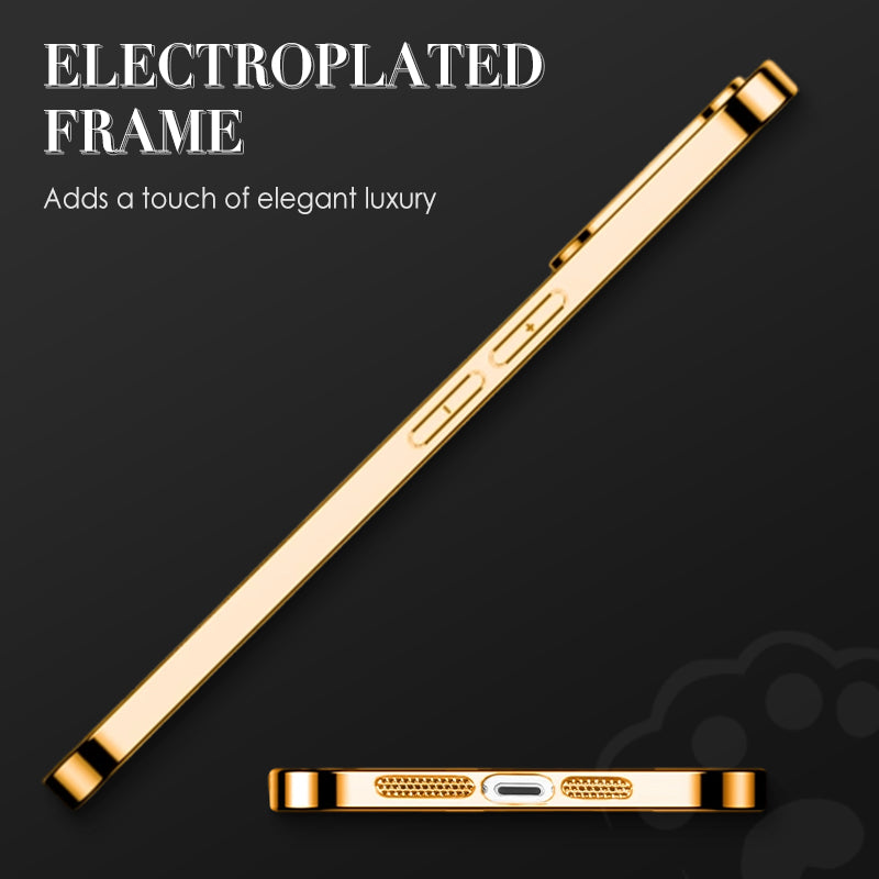 Sparkling Cat Pattern Phone Case