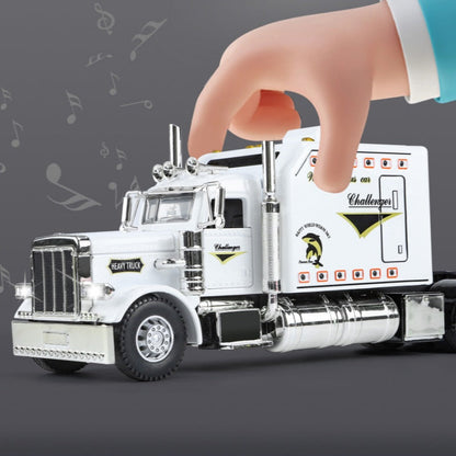 Interactive Realistic Heavy-Duty Semi-Truck Toy