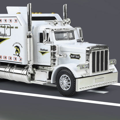 Interactive Realistic Heavy-Duty Semi-Truck Toy