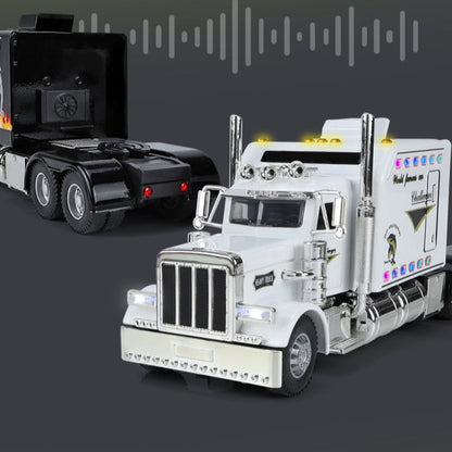 Interactive Realistic Heavy-Duty Semi-Truck Toy