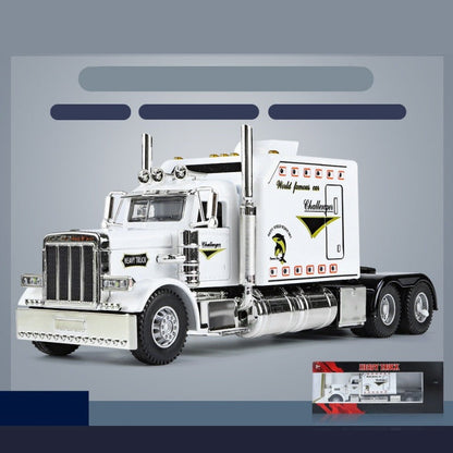 Interactive Realistic Heavy-Duty Semi-Truck Toy