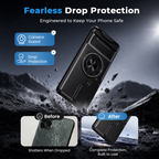 Magnetic Phone Case with Sliding Camera Cover