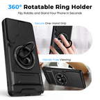 Magnetic Phone Case with Sliding Camera Cover