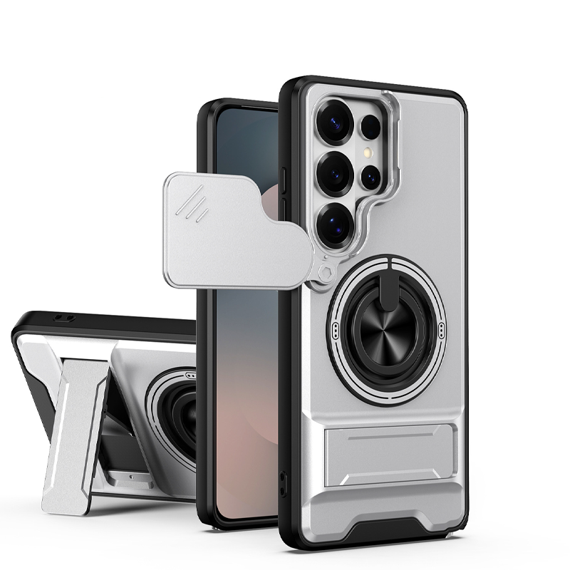 Magnetic Phone Case with Sliding Camera Cover
