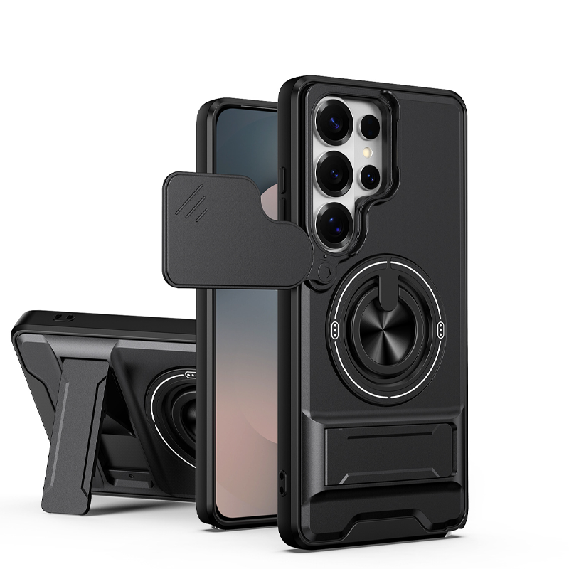 Magnetic Phone Case with Sliding Camera Cover