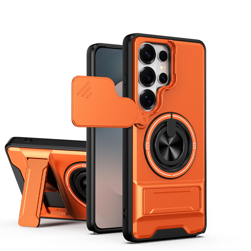 Magnetic Phone Case with Sliding Camera Cover