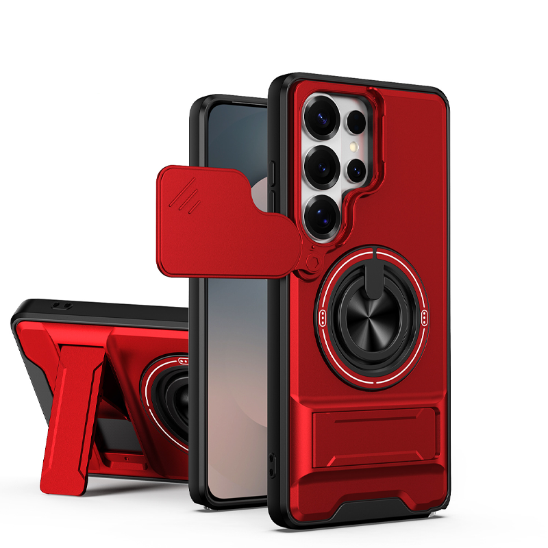Magnetic Phone Case with Sliding Camera Cover