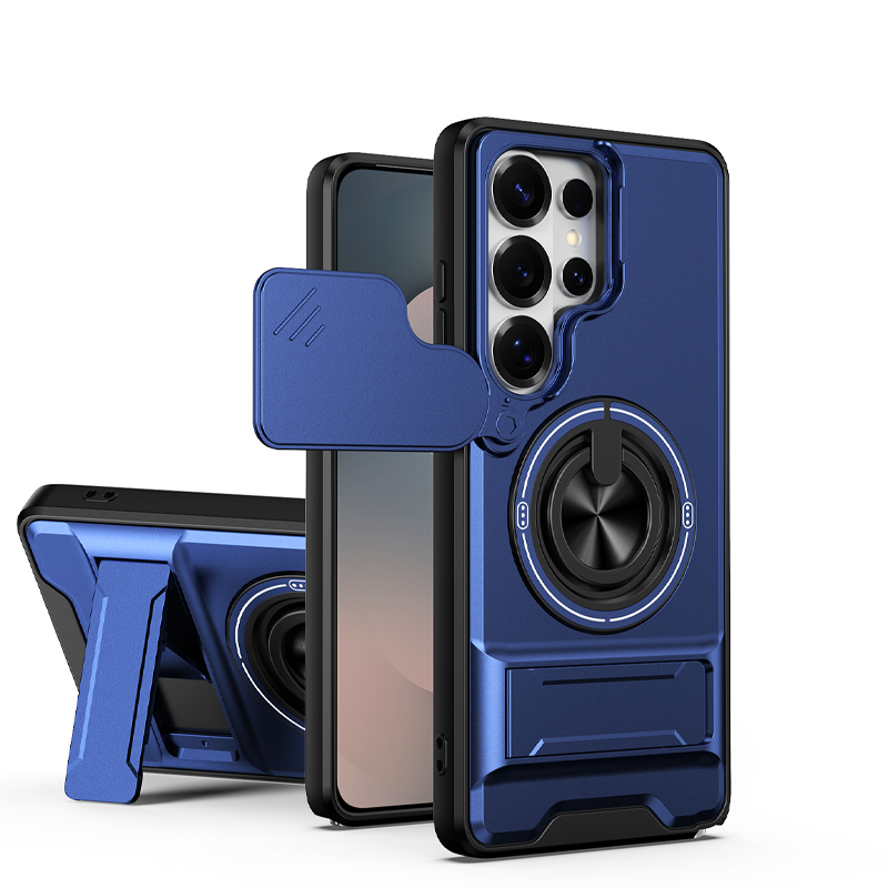 Magnetic Phone Case with Sliding Camera Cover