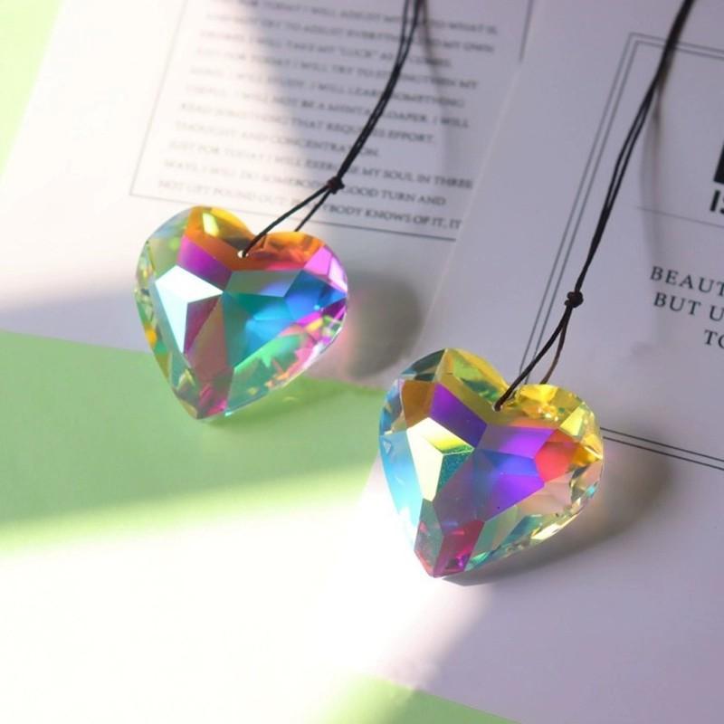 The Crystal Heart Sun Catcher - Where Magic Meets Light