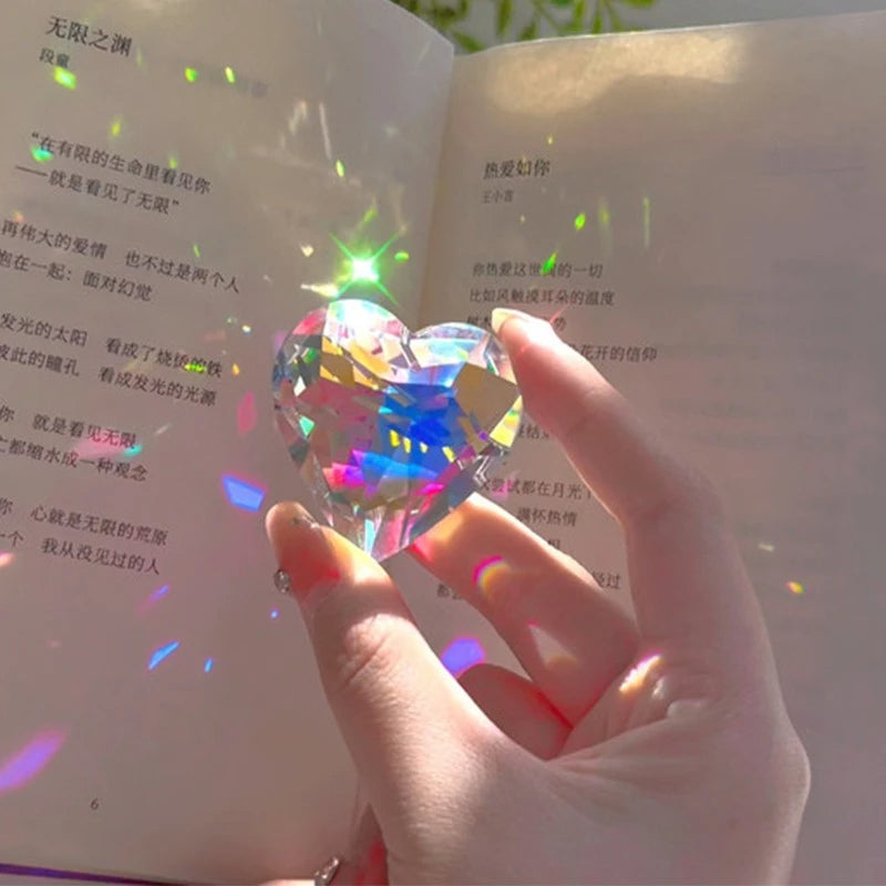 The Crystal Heart Sun Catcher - Where Magic Meets Light