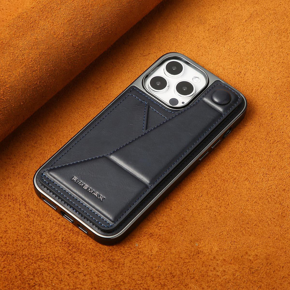 Leather Folio Case Cover for iPhone