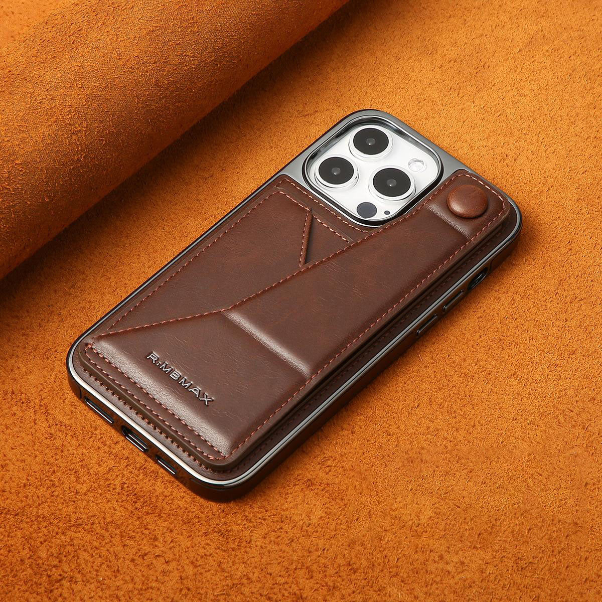 Leather Folio Case Cover for iPhone