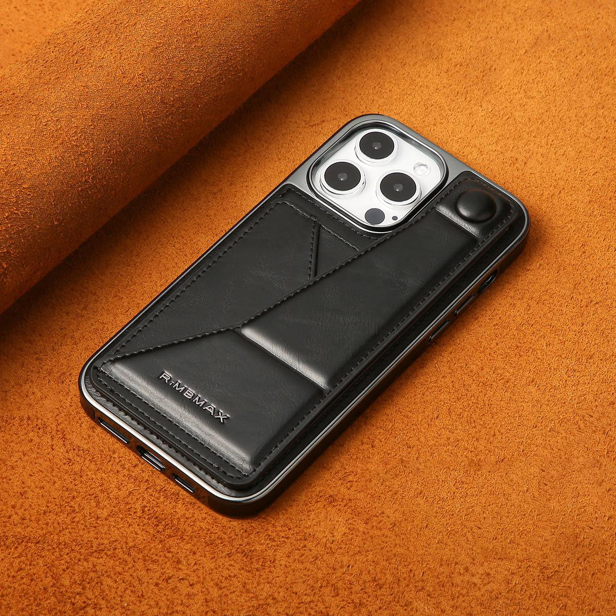 Leather Folio Case Cover for iPhone