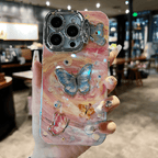 Watercolor Cartoon Pattern Case Cover for iPhone