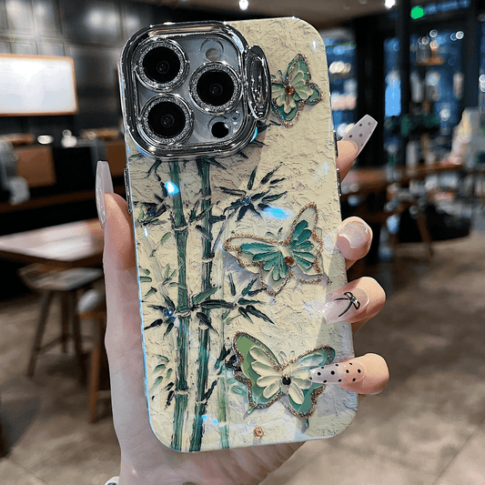 Painting Butterfly Landscape Case Cover for iPhone - Buy 2: FREE SHIPPING🛫 & 40% OFF 2nd🔥