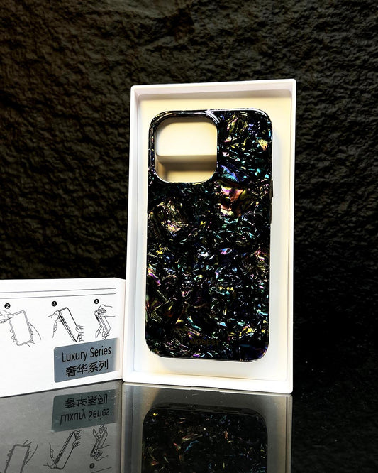 Colorful Shell Fragment Case Cover for iPhone