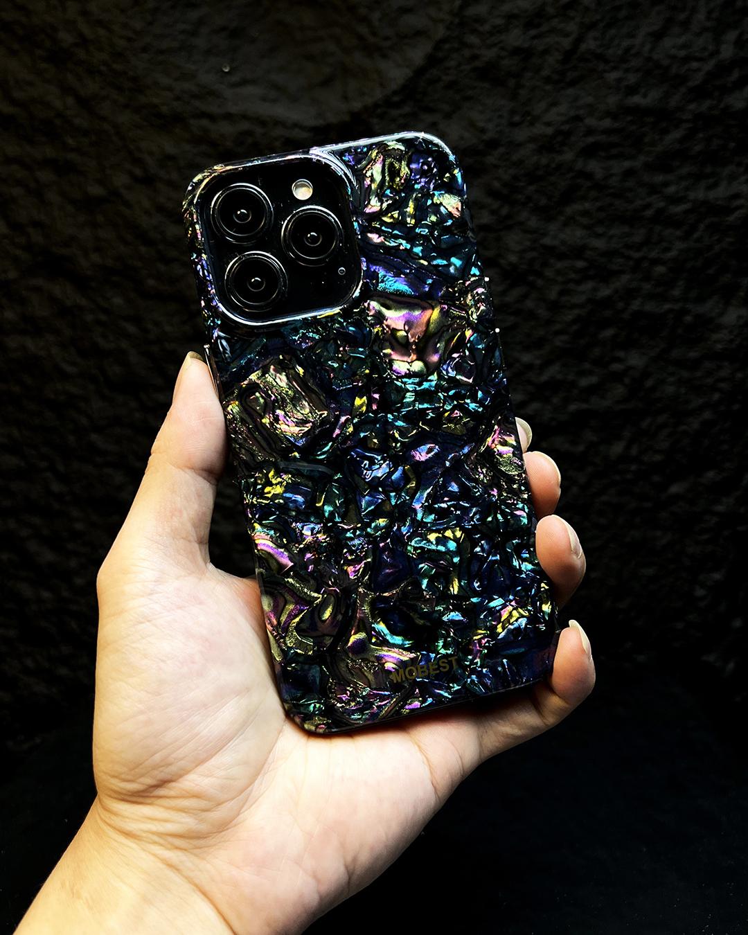Colorful Shell Fragment Case Cover for iPhone