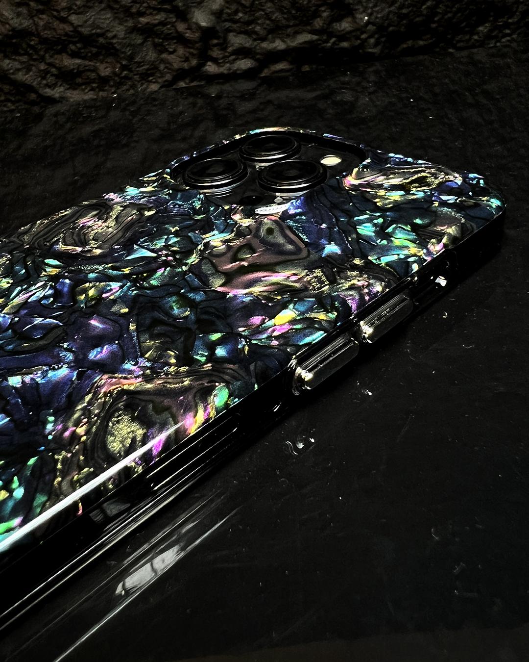 Colorful Shell Fragment Case Cover for iPhone