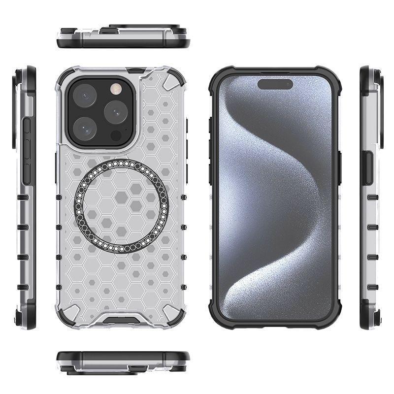 Translucent Armor Impact Resistant Case Cover for iPhone