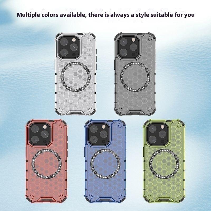 Translucent Armor Impact Resistant Case Cover for iPhone