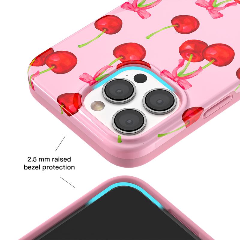 Pink Cherry Case Cover for iPhone