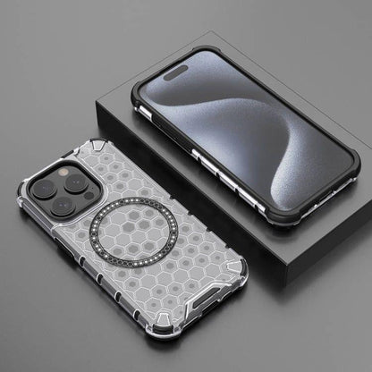 Translucent Armor Impact Resistant Case Cover for iPhone
