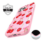Pink Cherry Case Cover for iPhone