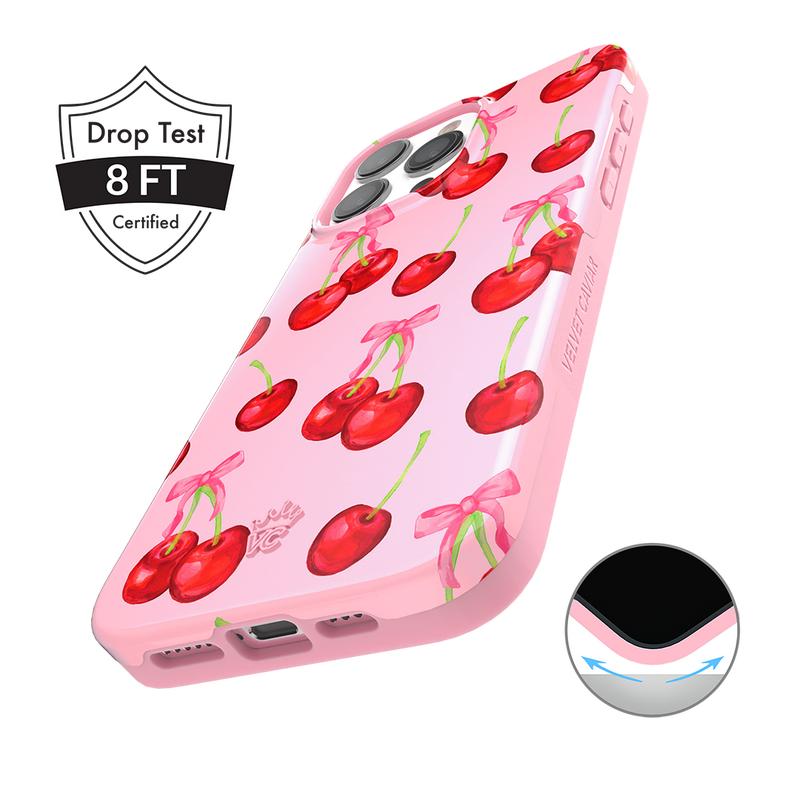 Pink Cherry Case Cover for iPhone